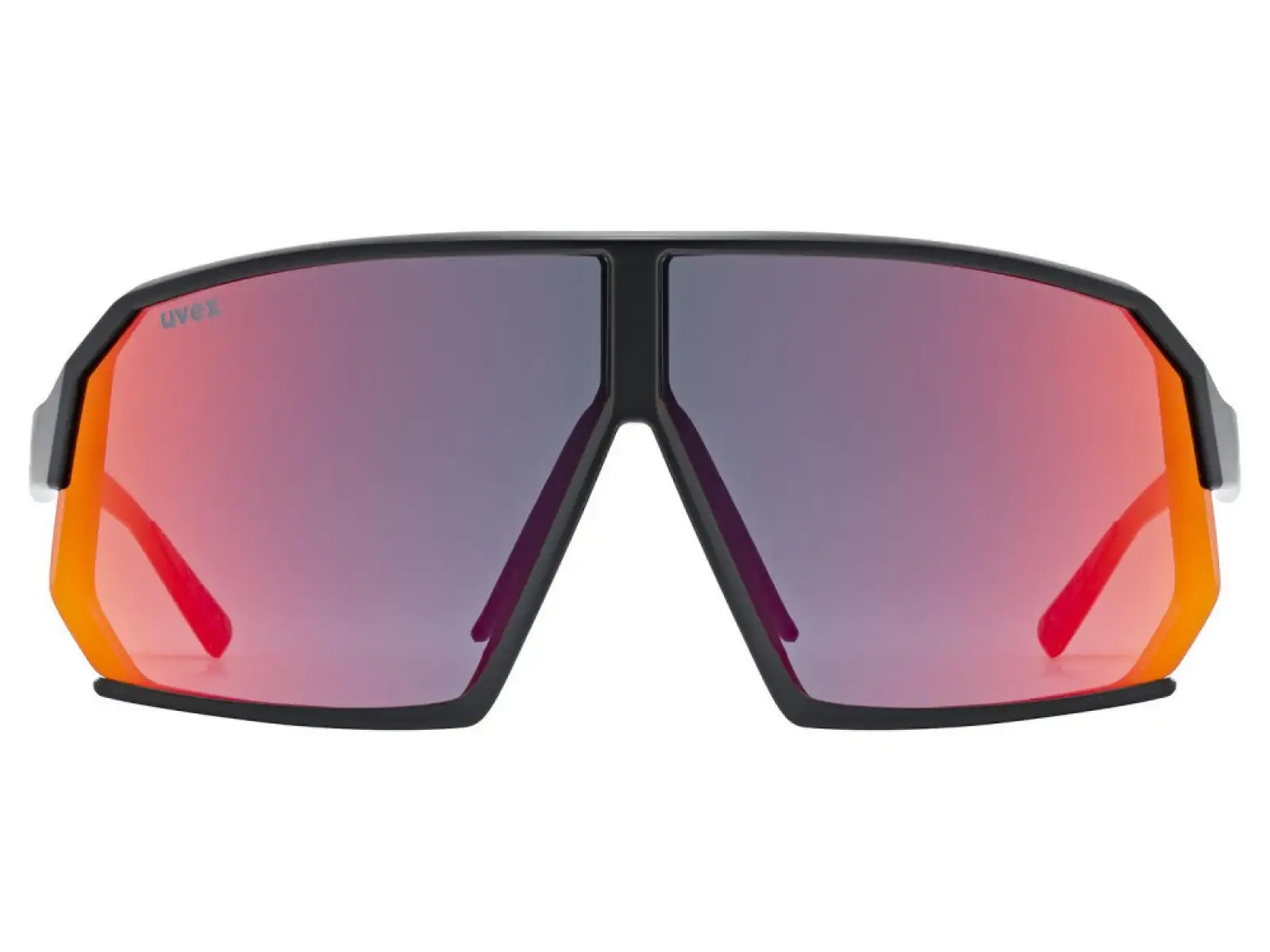 Uvex Sportstyle 237 Brille Black Matt/Mirror Red