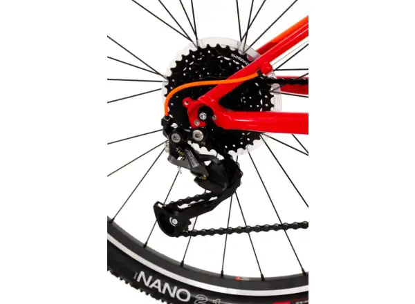 Rock Machine Thunder 27 VB rot/orange Kinder Mountainbike