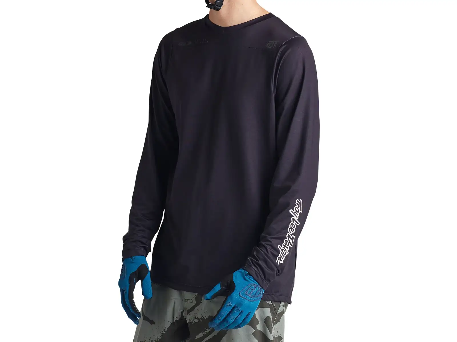 Troy Lee Designs Skyline Mono Langarmtrikot Black MUSTER