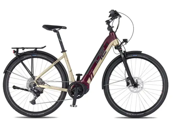 4Ever Comfort Sport 720 Dark Wine Tiefeinsteiger E-Bike