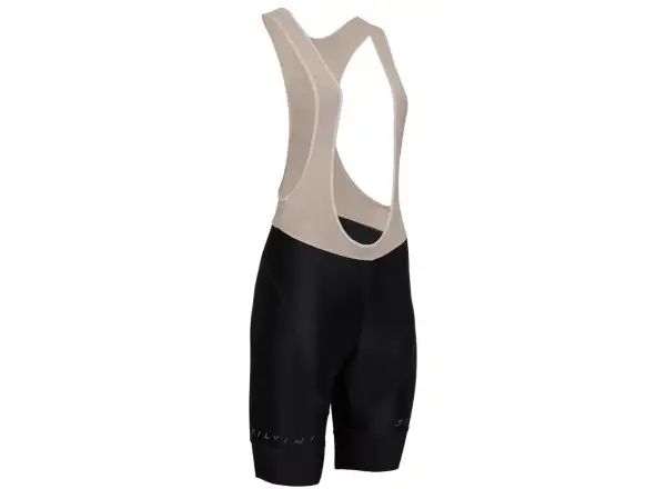 Silvini Suela Bib Damen-Latzshorts mit Einsatz Black/Cream