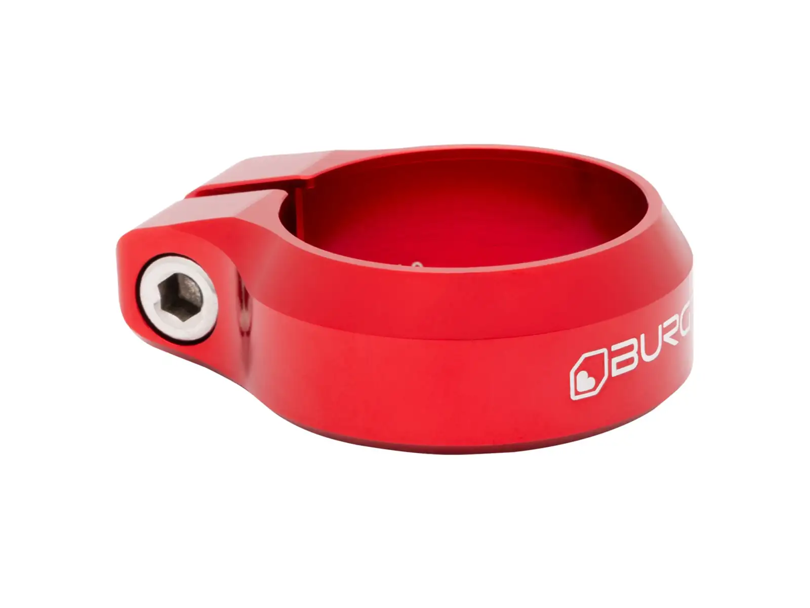 Burgtec Sattelstützklemme 34,9 mm Race Red