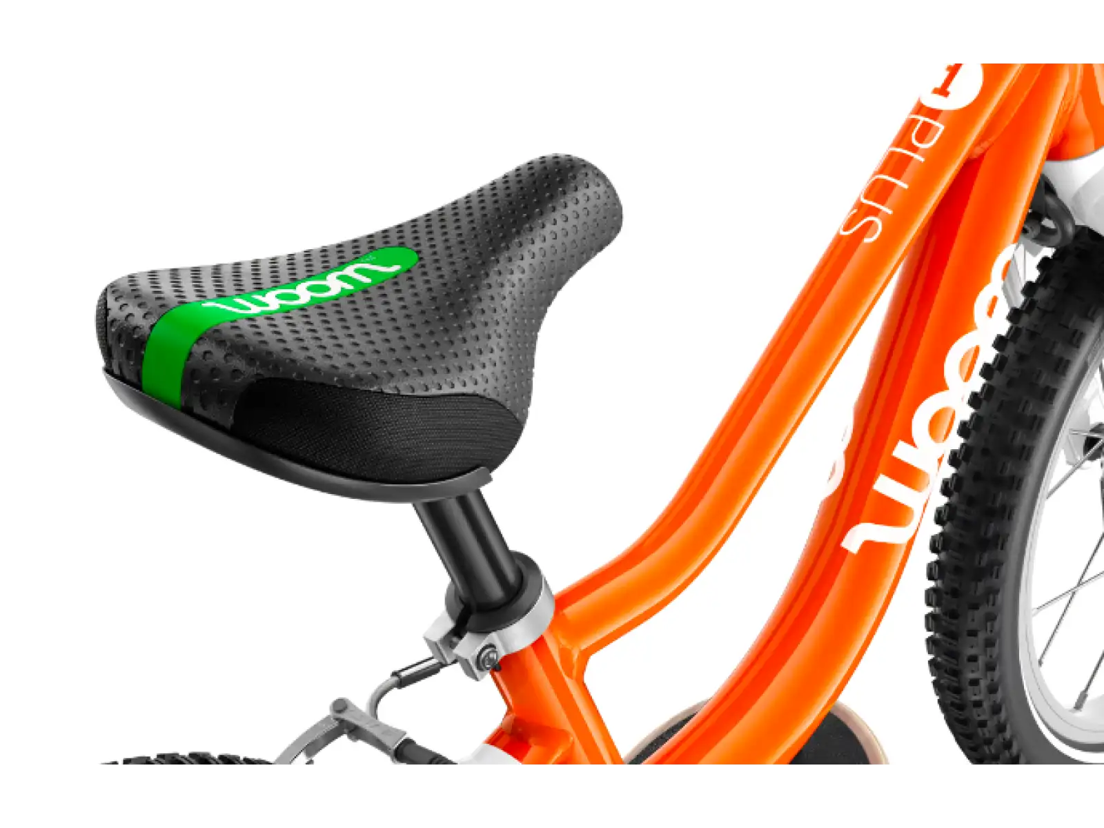 Woom 1 Plus Flame Orange 14" Kinderlaufrad