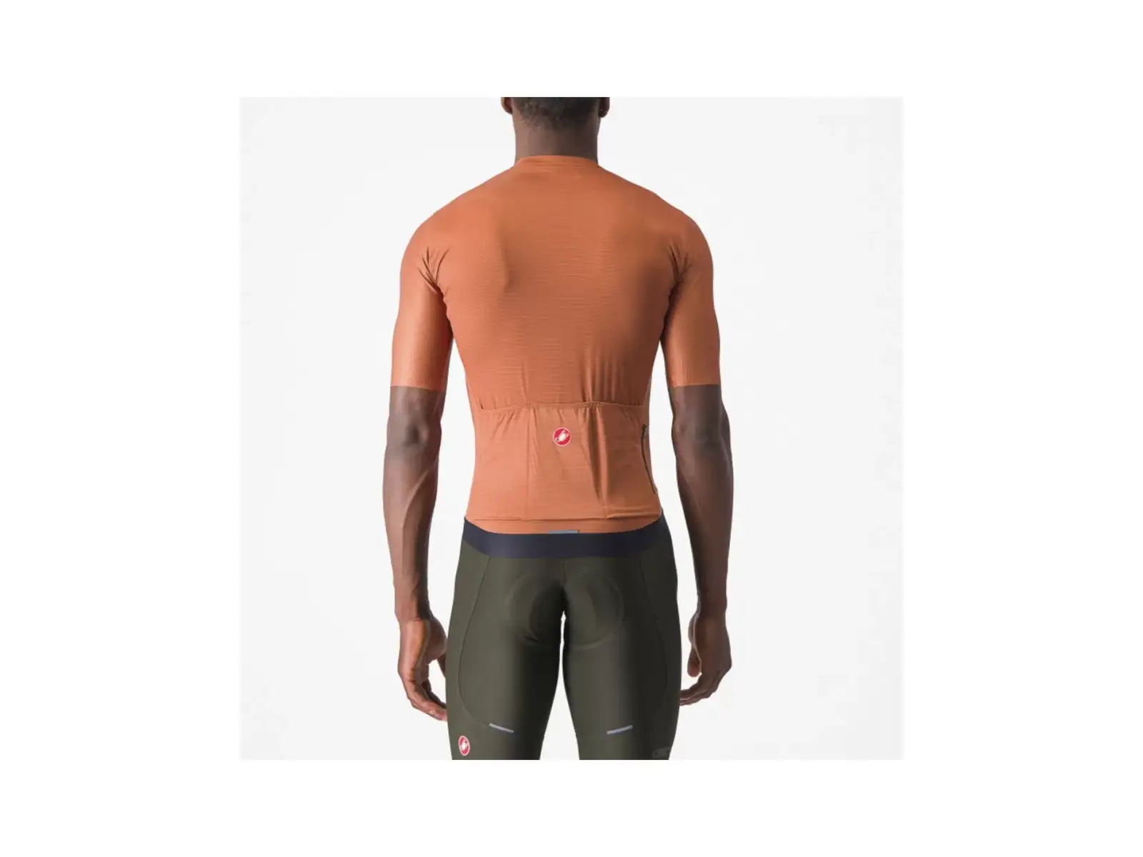 Castelli Espresso Herren-Trikot mit Kurzarm Mocha/Dunkelgrau