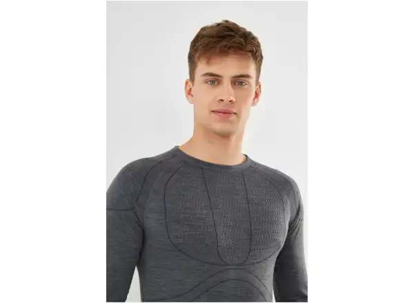 Viking Lan Pro Merino Herrenset Dunkelgrau