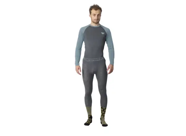 Dynafit Tour Light Merino Herren Langarmshirt Smoke Blue
