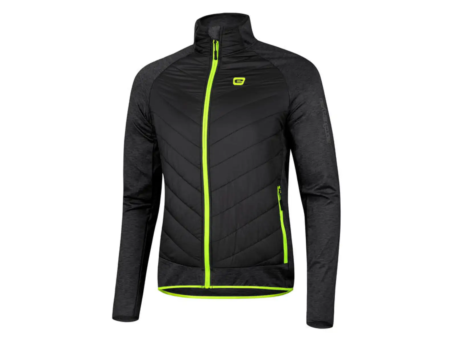Etape Crux 2.0 Herrenjacke Schwarz/Gelb fluoreszierend