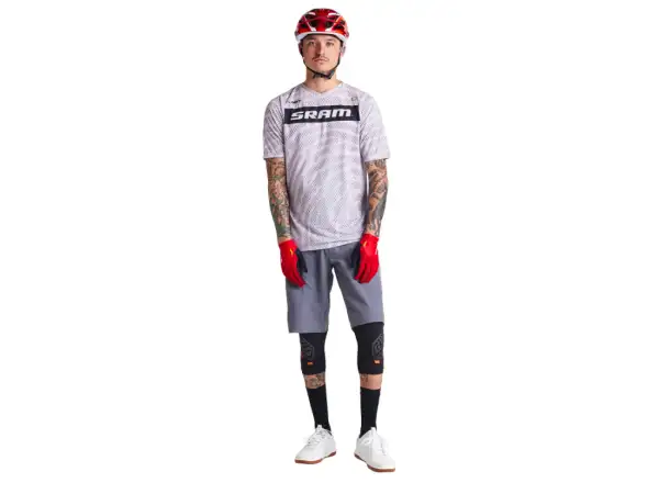 Troy Lee Designs Skyline Air SRAM Herren-Trikot Kurzarm Roots Cement