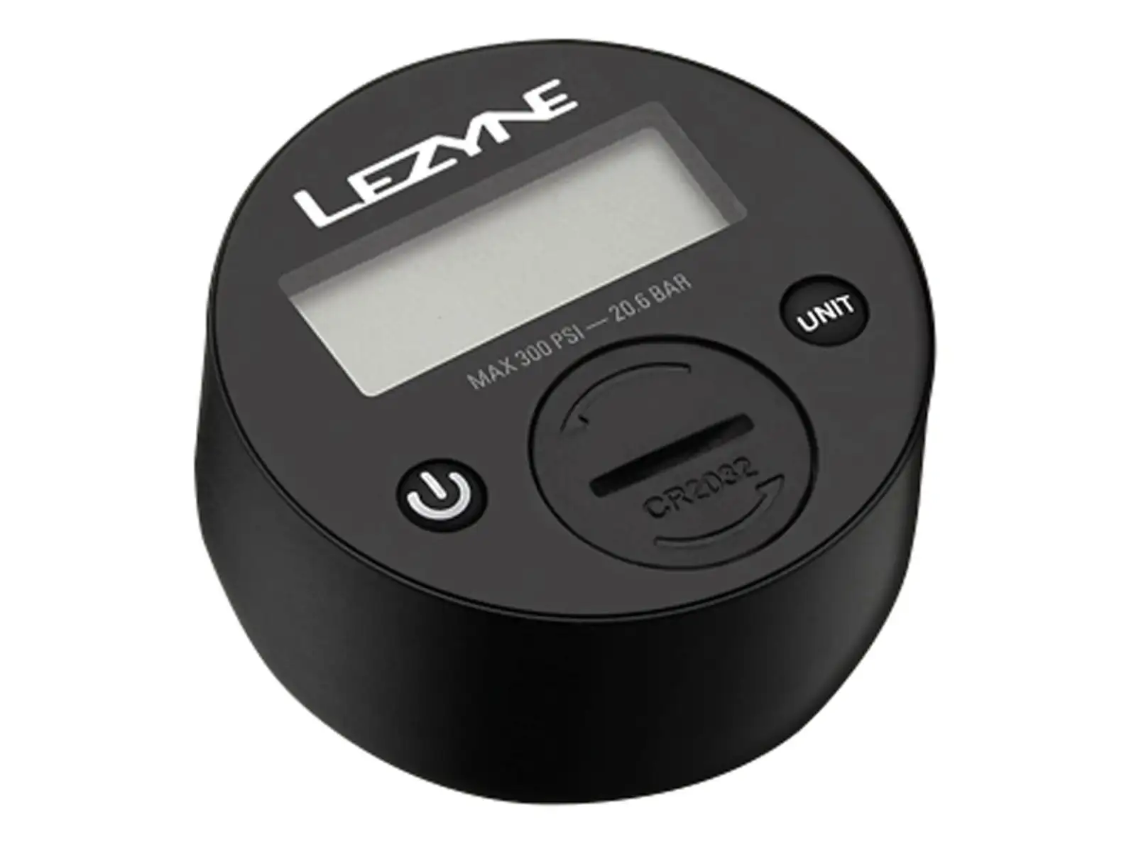 Lezyne Sport Digital Drive Pumpe Schwarz