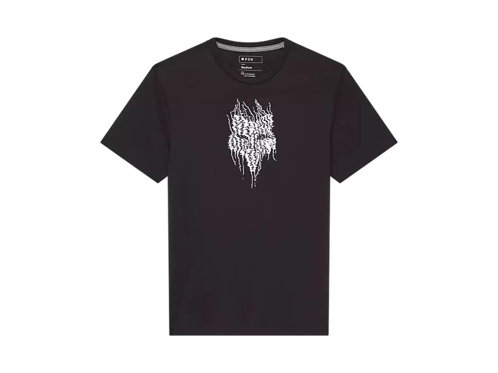 Fox Bark Tech Herren T-Shirt kurze Ärmel Black