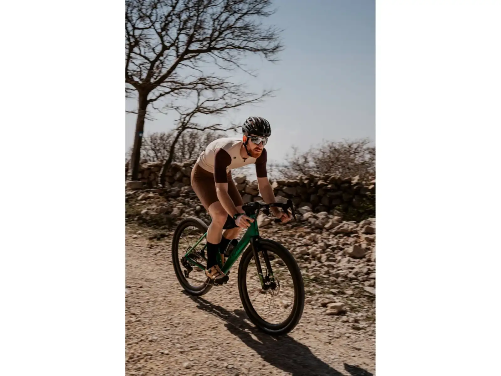 Force Zenith Fahrradbrille schwarz/schwarz verspiegeltes Glas