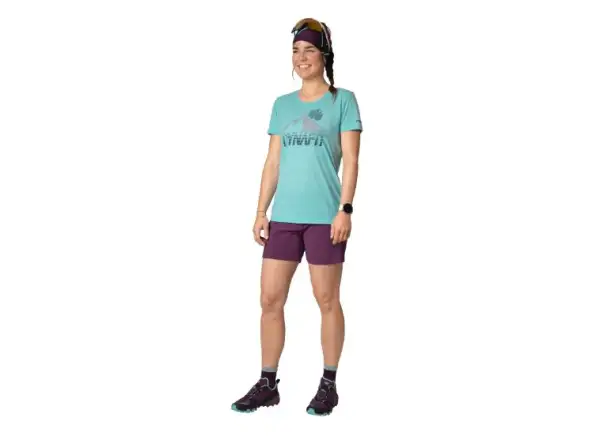 Dynafit Transalper Graphic Damen T-Shirt kurzarm Salbei