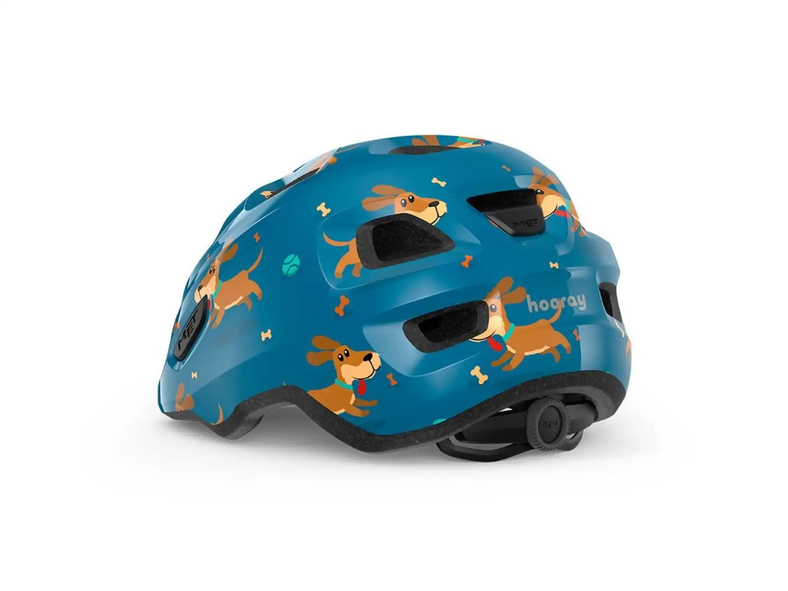 MET Hooray Kinderhelm Bluestone Dackel