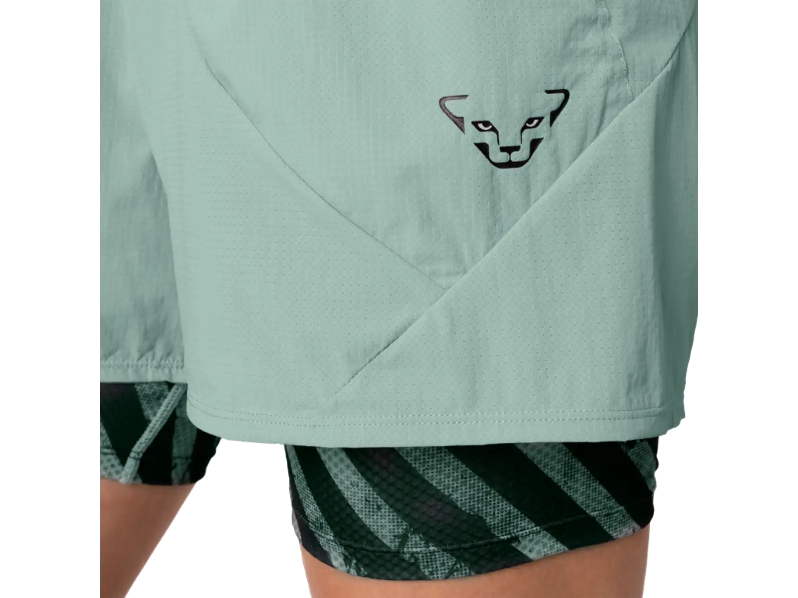 Dynafit Trail 2v1 Damen Laufshorts Jadelite