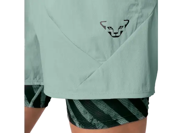 Dynafit Trail 2v1 Damen Laufshorts Jadelite