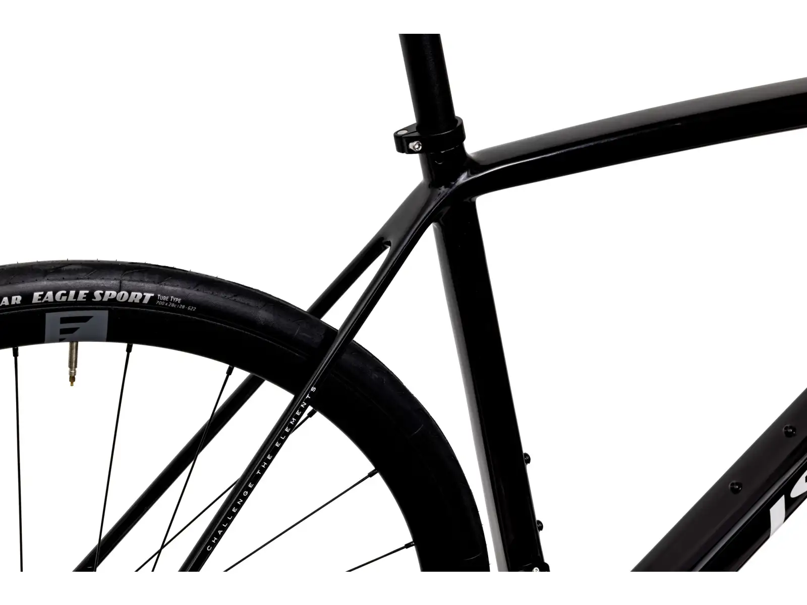 Isaac Vitron 105 Rennrad Onyx Black