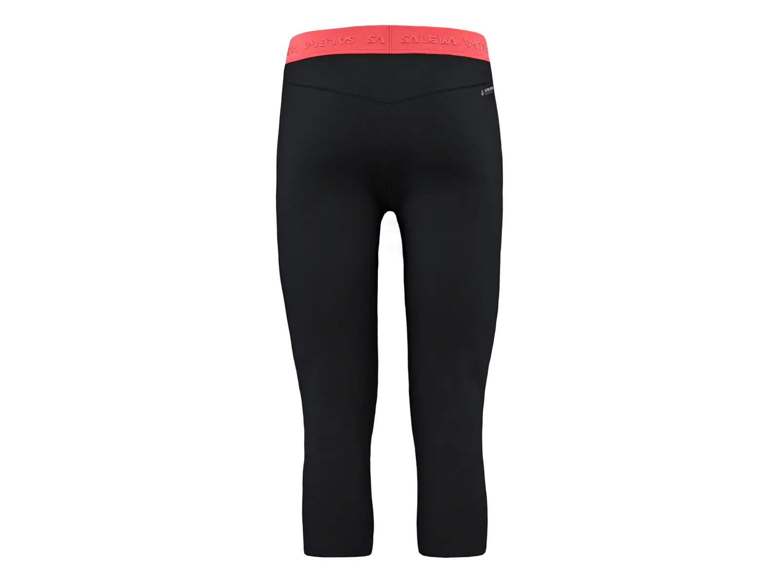 Salewa Cristallo Warm Alpine Merino Responsive Herren 3/4 Leggings Black Out Melange