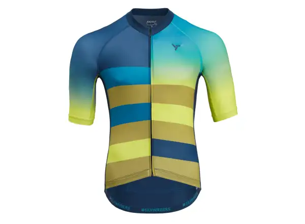 Silvini Mazzano Herren Kurzarmtrikot navy/lime