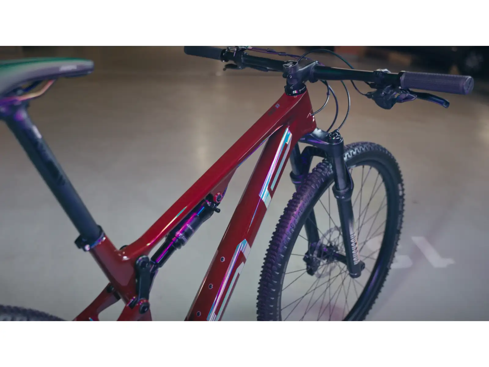 Superior XF 929 RC Mountainbike Gloss Dark Red/Hologram Chrome