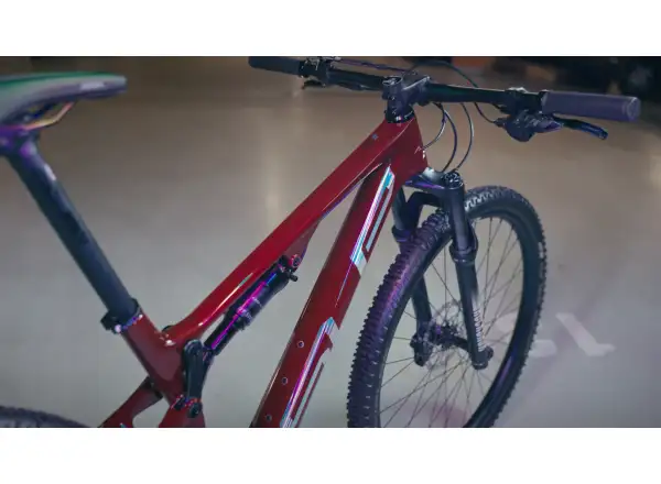 Superior XF 929 RC Mountainbike Gloss Dark Red/Hologram Chrome