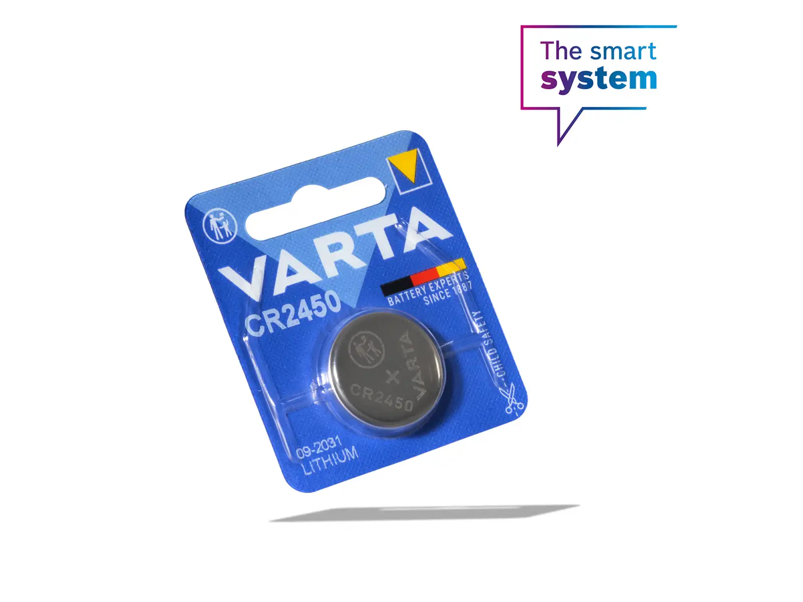 Varta Knopfzelle CR2450 für Bosch Intuvia 100