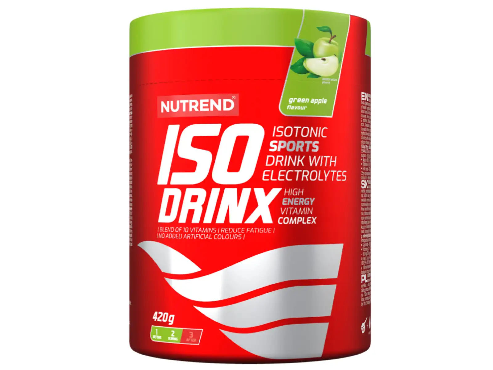 Nutrend Isodrinx Dose 420g grüner Apfel