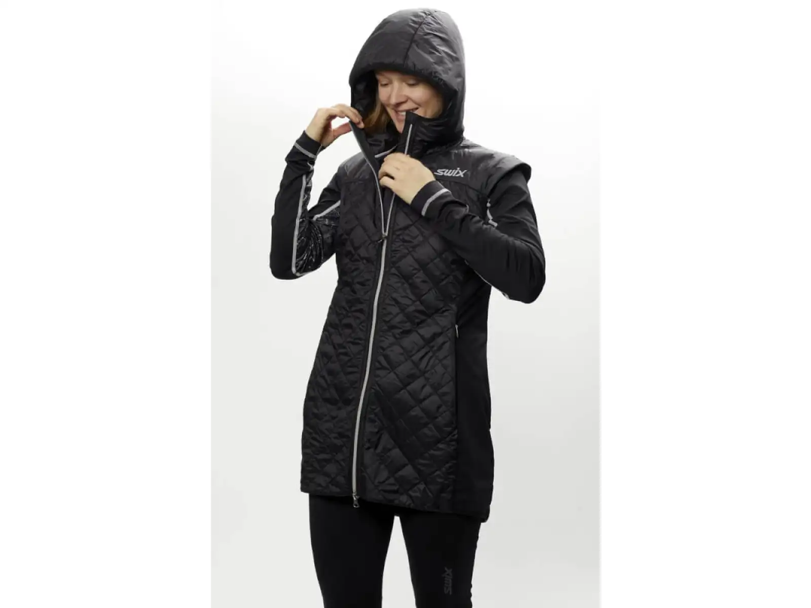 Swix Mayen Damenkleid Schwarz