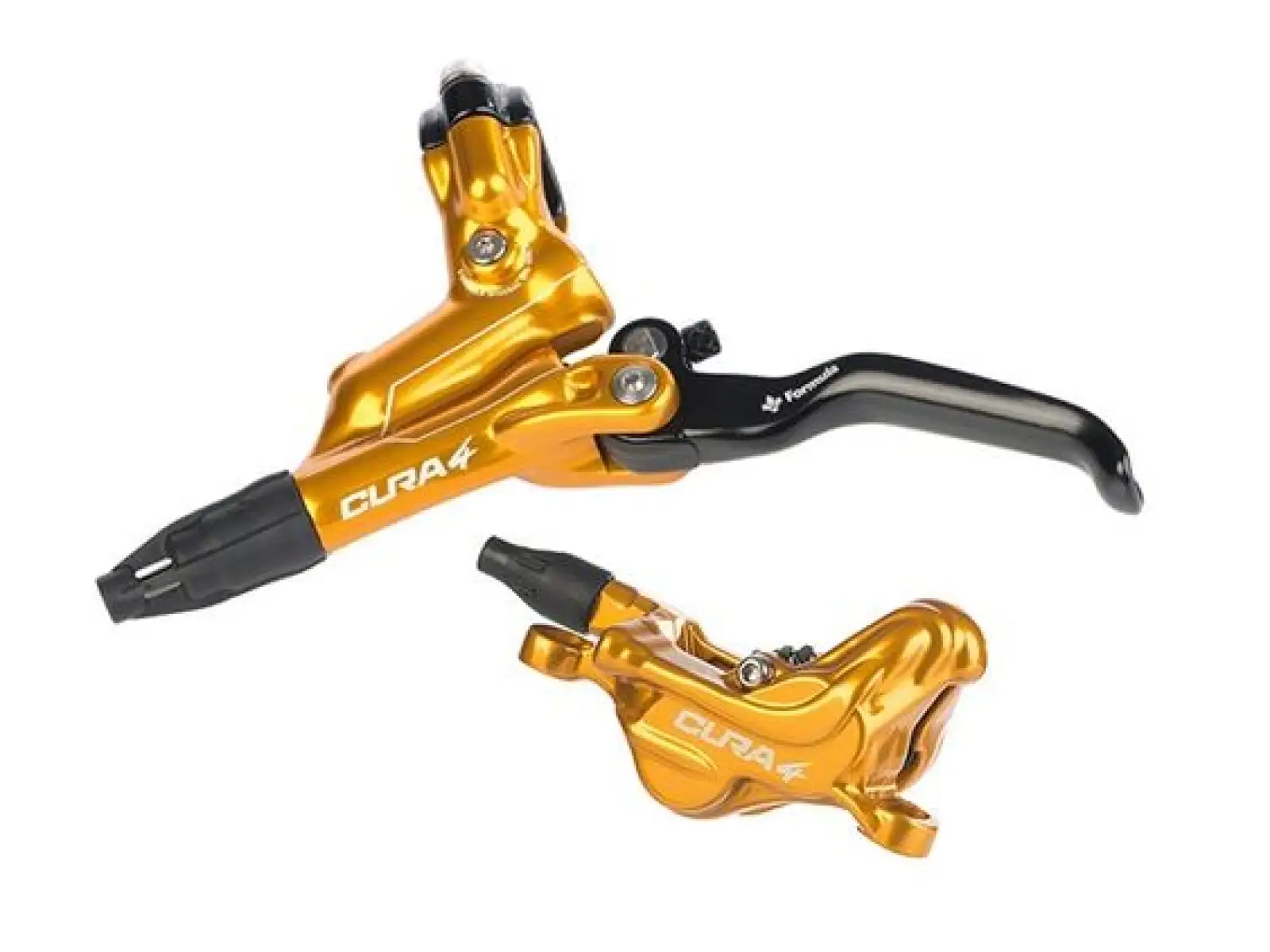 Formula CURA 4 Vorder- und Hinterradbremssatz in Gold
