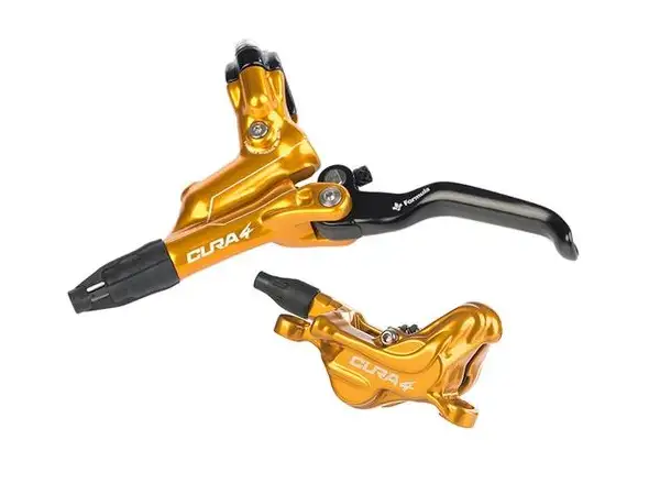 Formula CURA 4 Vorder- und Hinterradbremssatz in Gold