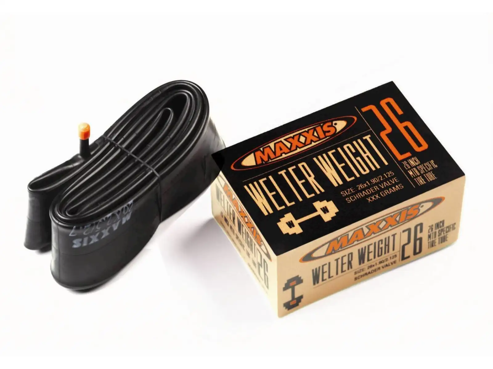 Maxxis Welter Gewicht 27,5x1,75-2,40" MTB Schlauch mit Autoventil 48 mm