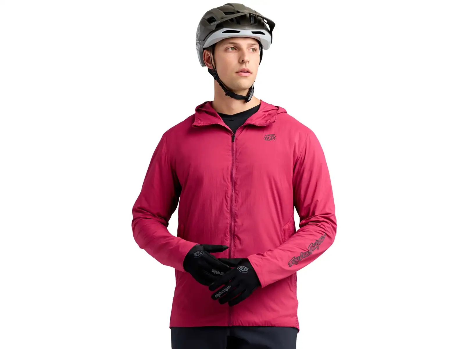 Troy Lee Designs Mathis Herrenjacke Mono Dark Berry