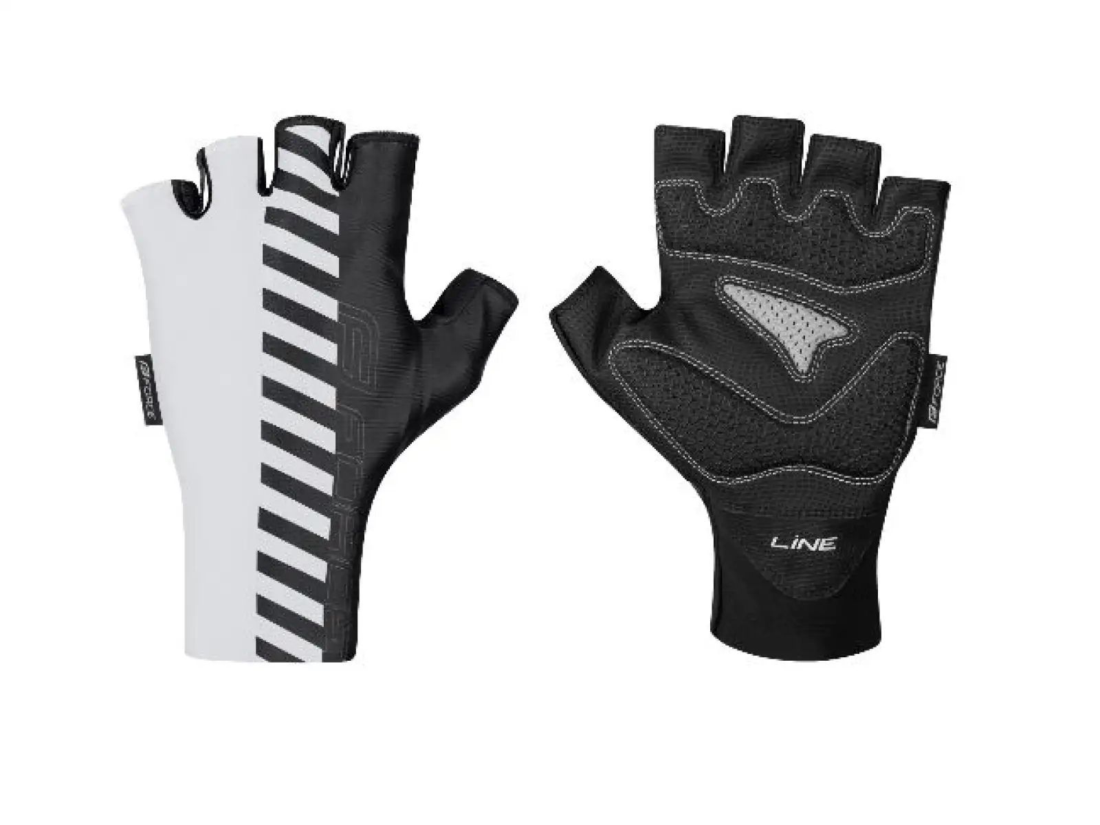 Force Line Handschuhe kurz weiß/schwarz