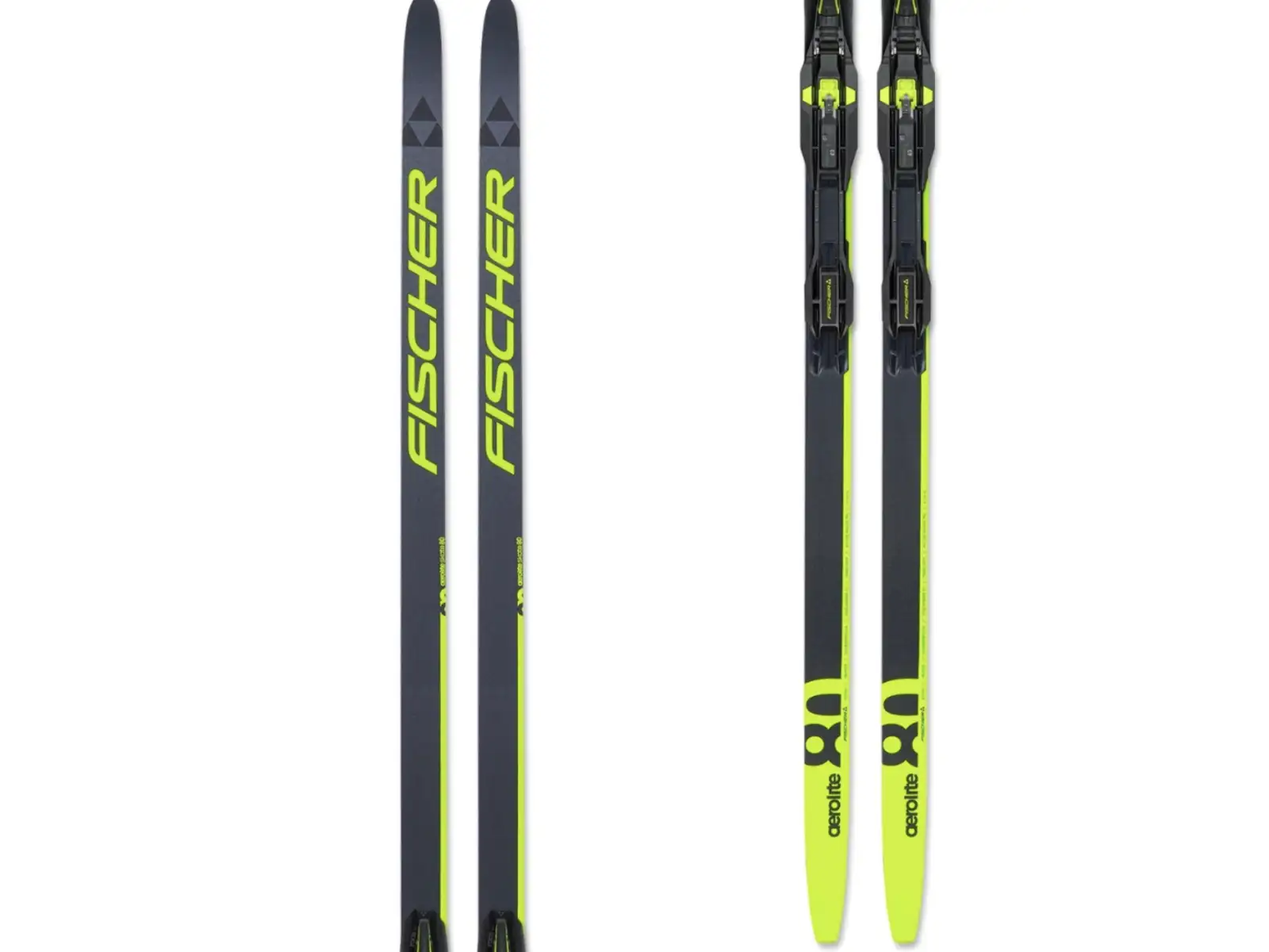 Fischer Aerolite Skate 80 Langlaufski + Race Skate Bindung Set