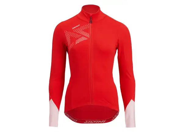 Silvini Calvana Damen Langarmtrikot ruby/pink