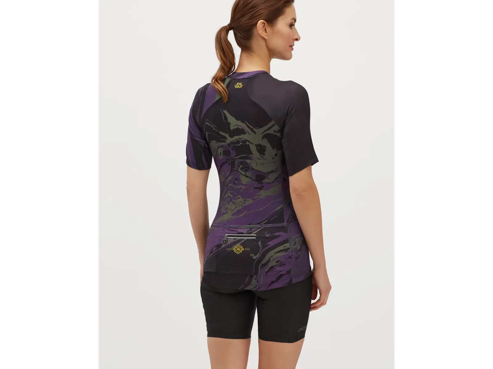 Silvini Catirina Damen Trikot Kurzarm Black/Plum