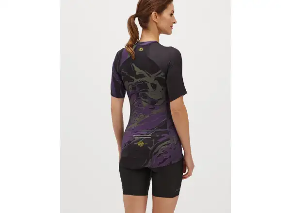 Silvini Catirina Damen Trikot Kurzarm Black/Plum