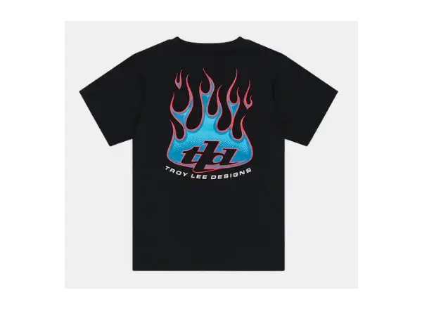Troy Lee Designs Torched T-Shirt Kurzarm Black