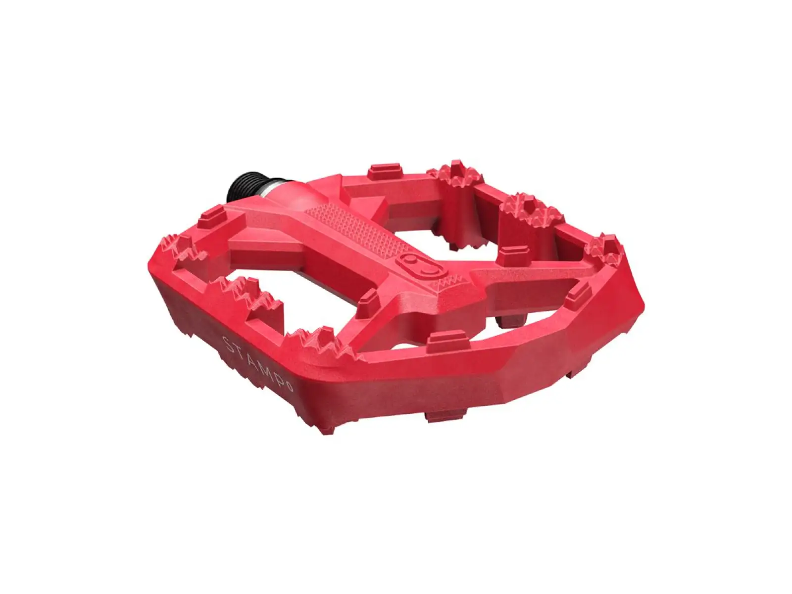 Crankbrothers Stamp 0 Small Pedale Bright Red