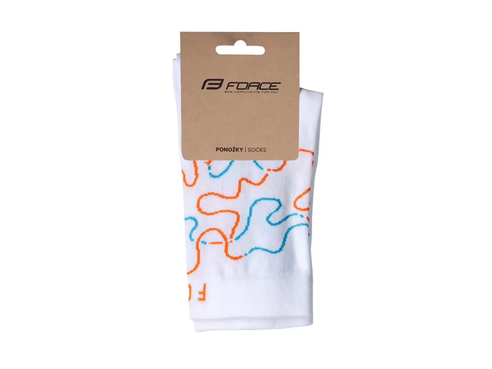 Force Livery Radsocken weiß