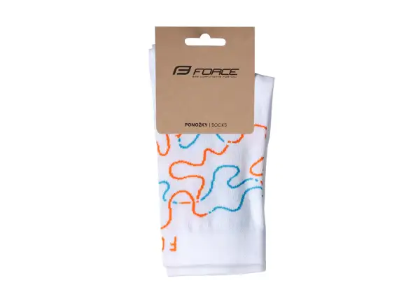 Force Livery Radsocken weiß