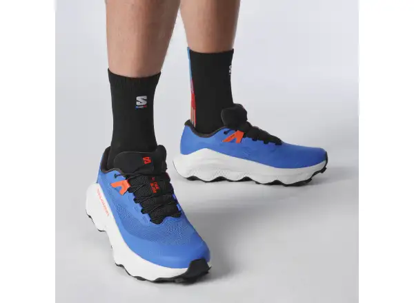 Salomon Ultra Glide 3 Herren Laufschuhe French Blue/Lunar Rock/Cherry Tomato