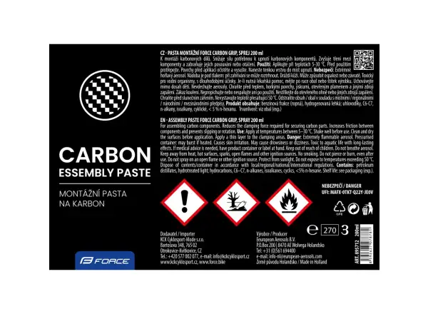 Force Carbon Grip 200 ml Schmiermittel-Spray