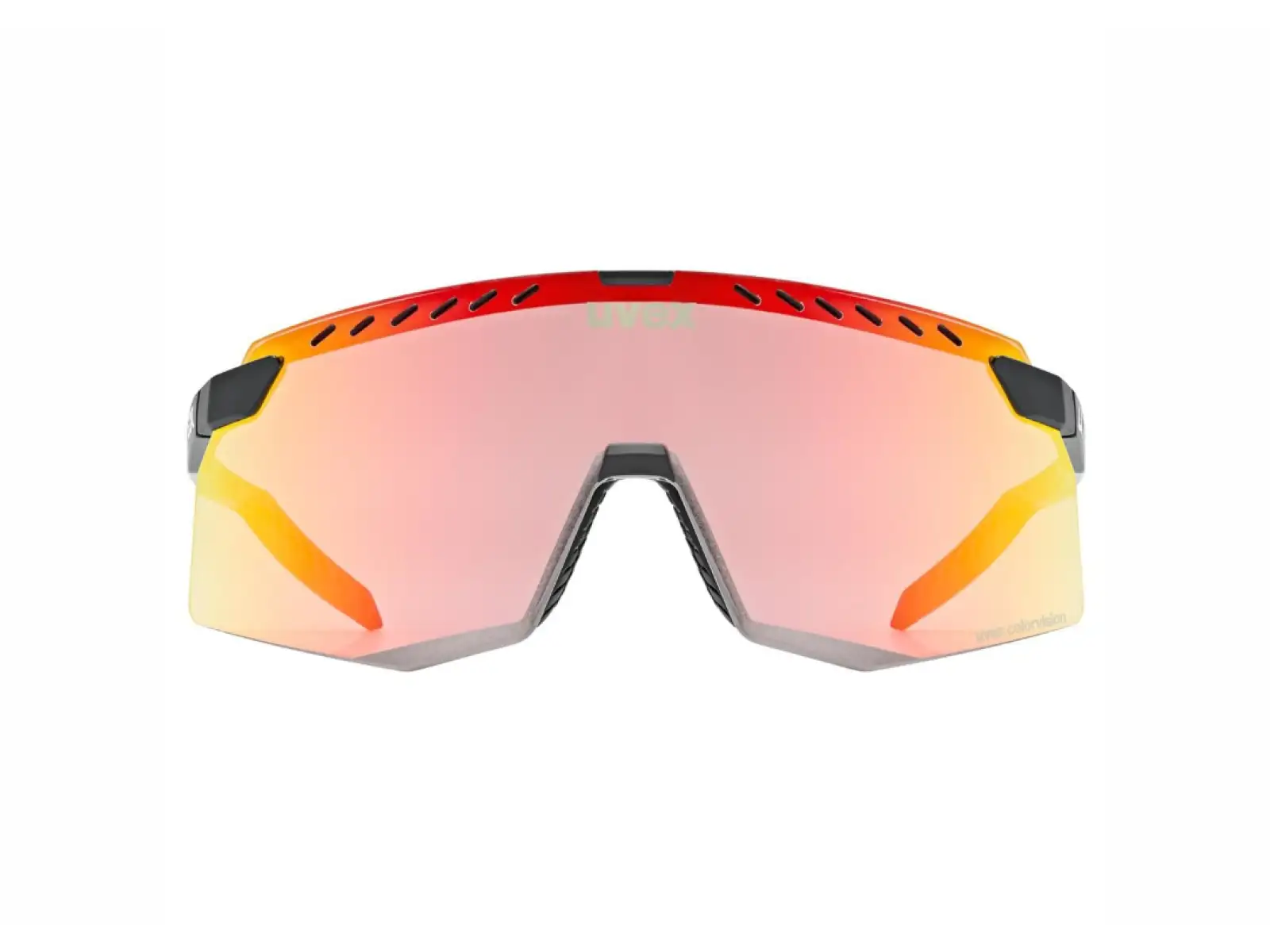 Uvex Pace Stage ColorVision Small Brille Black Matt/Mirror Red