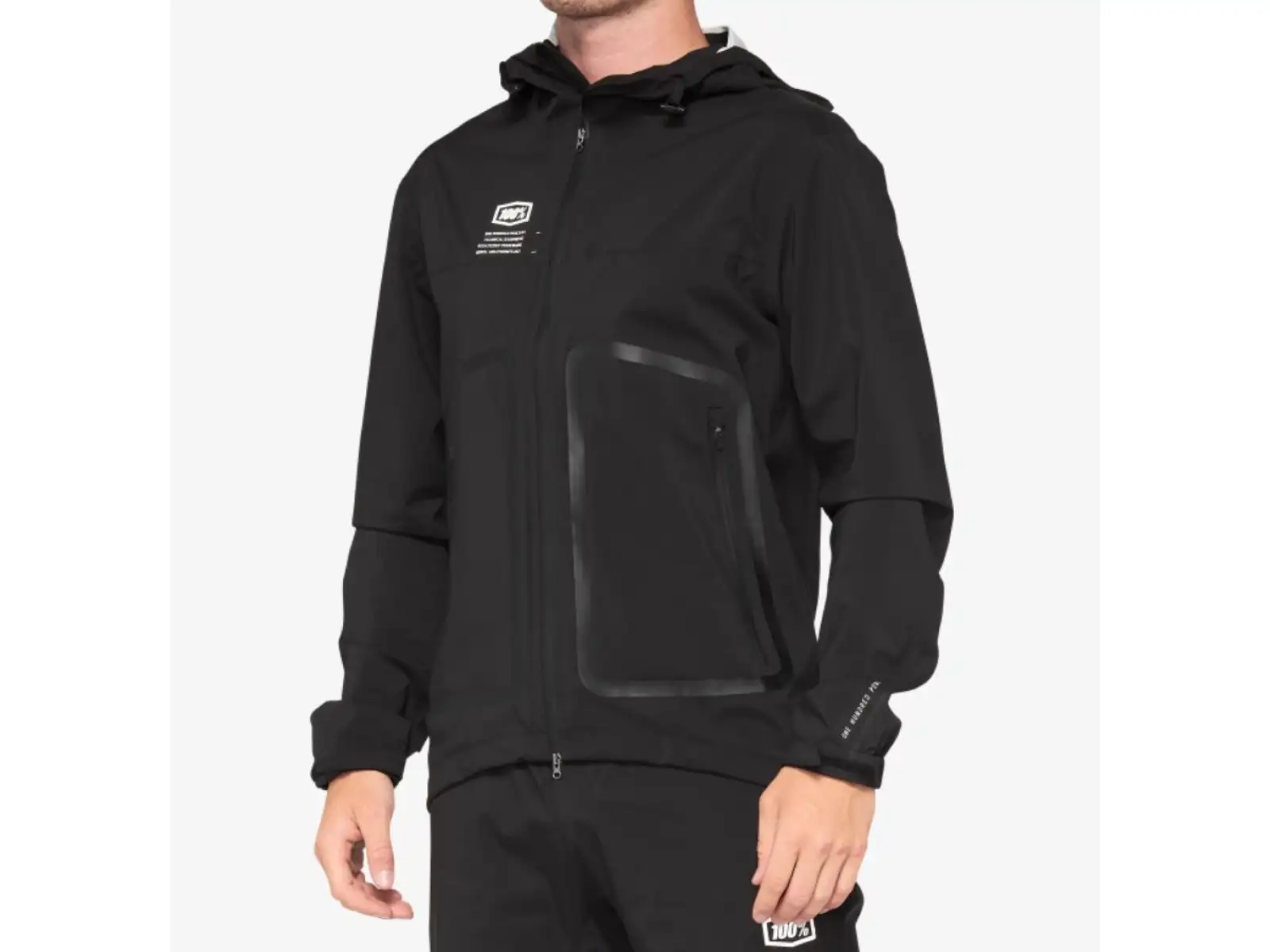 100 % Hydromatic Herrenjacke Schwarz