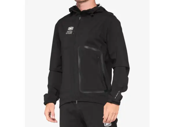 100 % Hydromatic Herrenjacke Schwarz