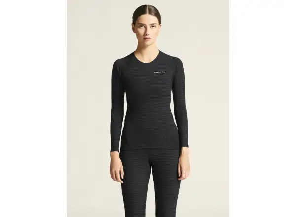Craft Wool Extreme X LS 2 Damen Unterhemd schwarz