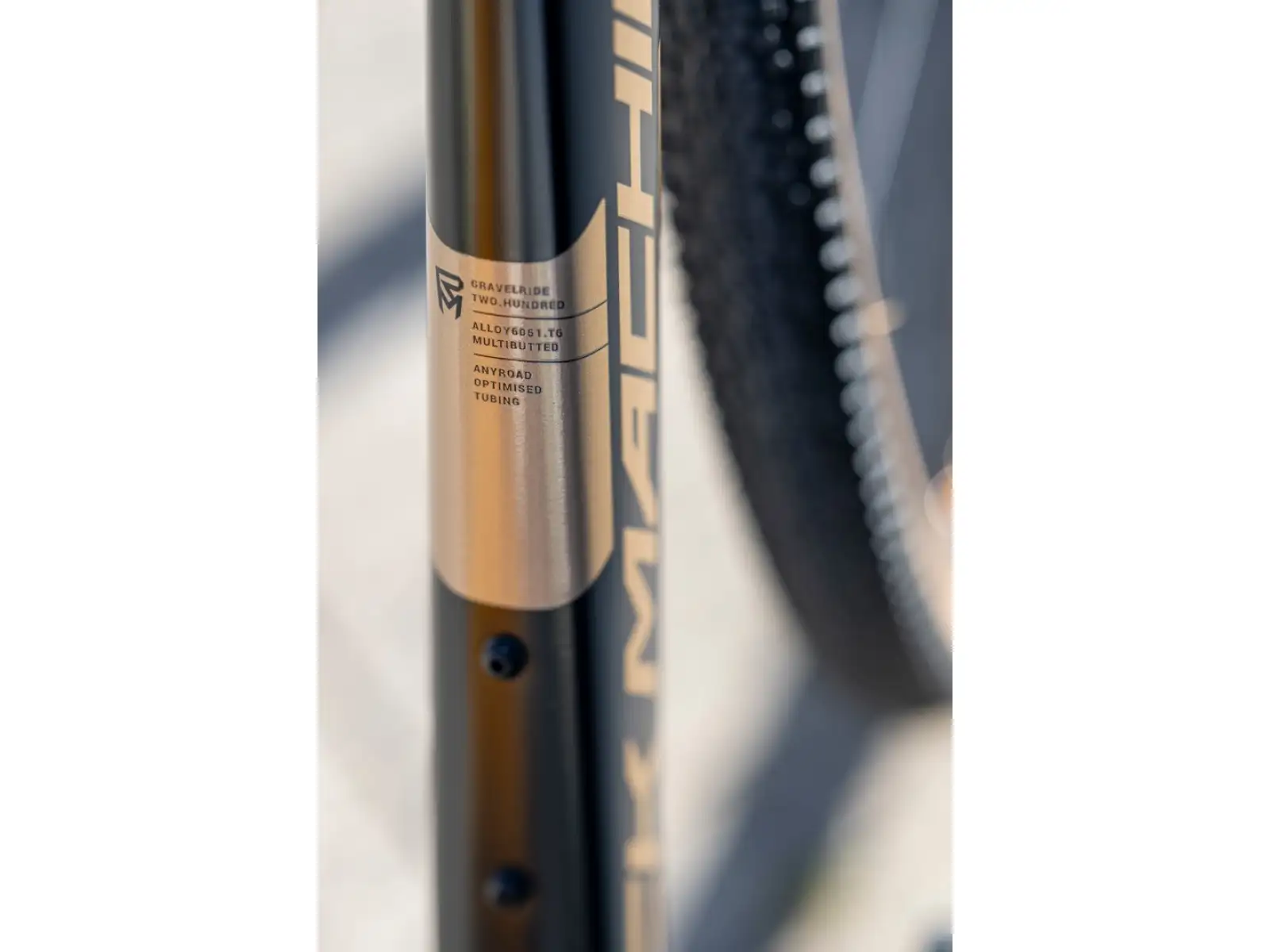 Rock Machine Gravelride 200 Gravelrad Gloss Black/Sand