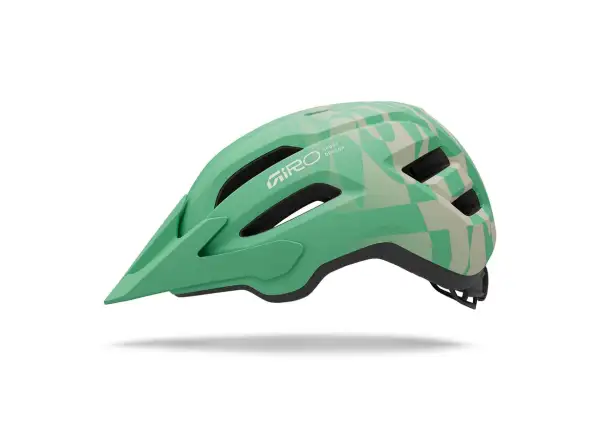 Giro Fixture II Youth Kinderhelm Mat Green Rush