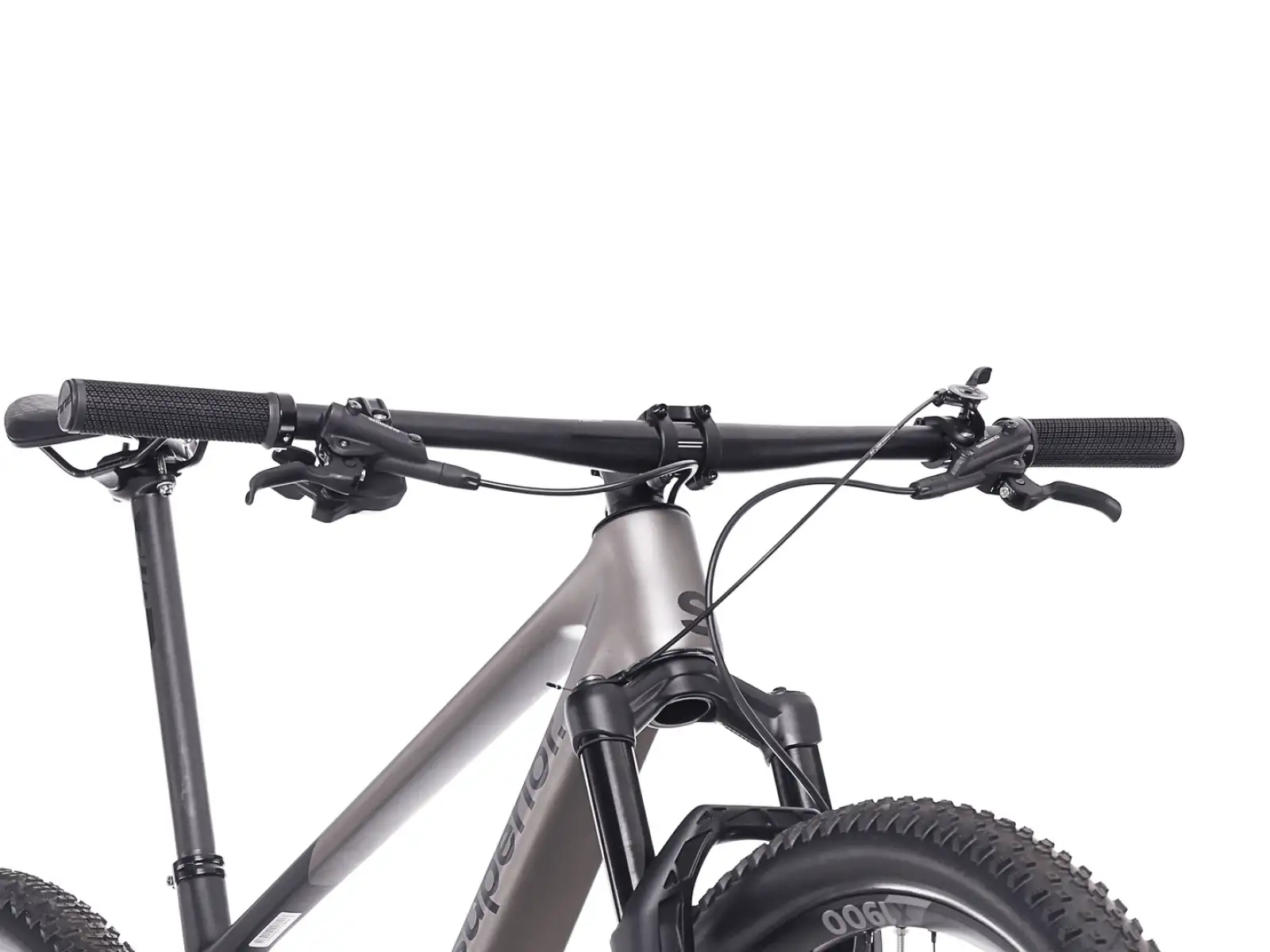 Superior XP 9.6 Mountainbike Matte Dark Chrome / Carbon