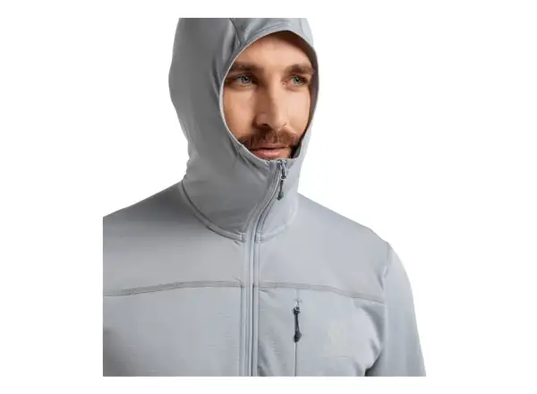 Haglöfs L.I.M Mid Multi Hood Herren-Fleecejacke grau